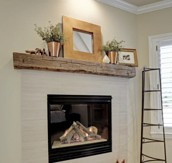 Solid Wood Fireplace Mantel