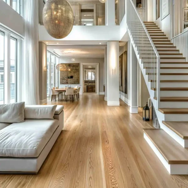 Dallas White Oak Flooring - 7 in wide plank