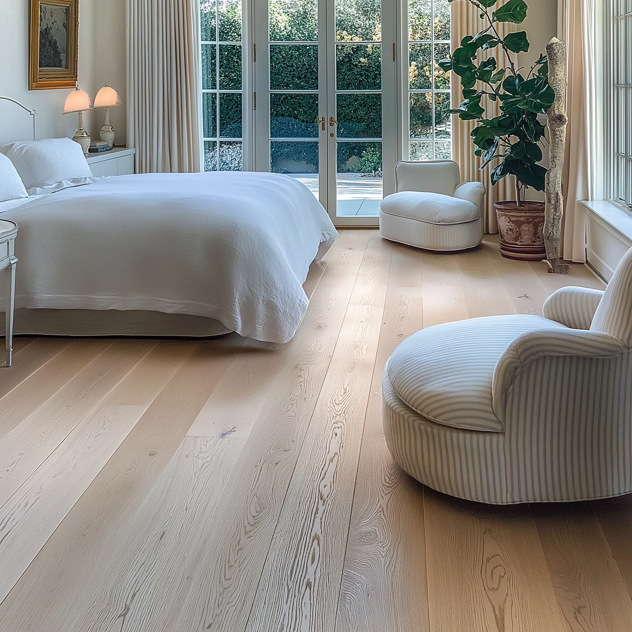 San Diego White Oak Flooring - 8 in wide plank