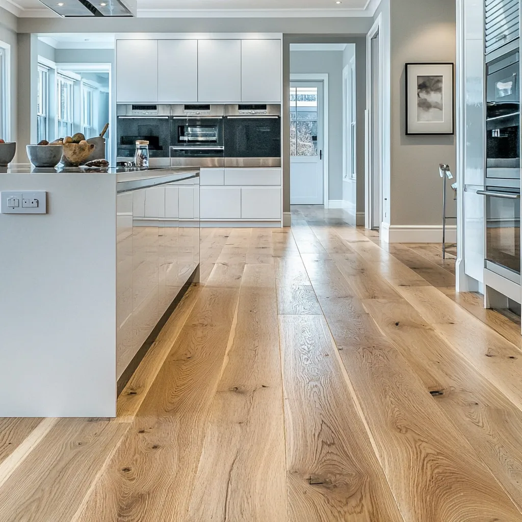 Boston White Oak Flooring - 10 in wide plank