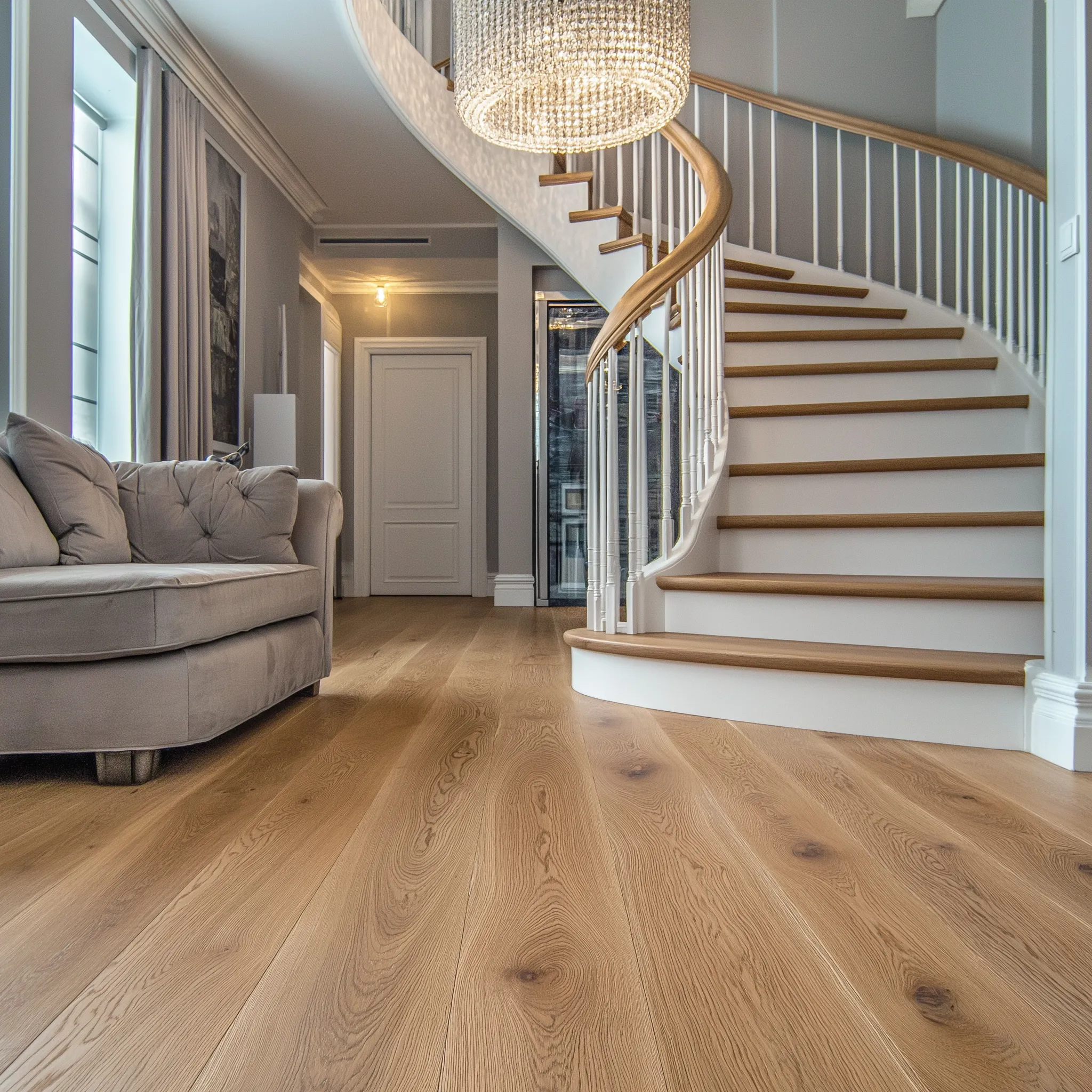 Atlanta White Oak Flooring - 11 in wide plank