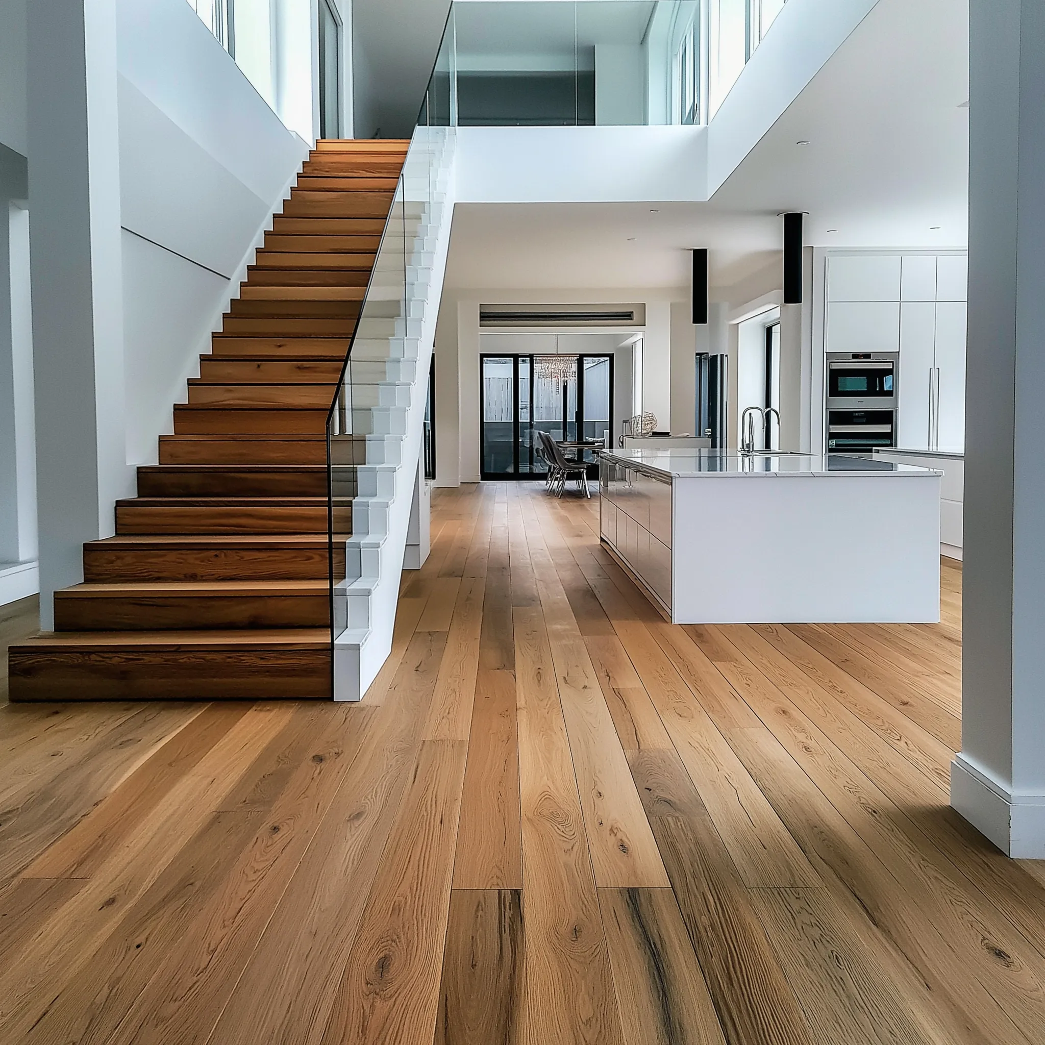 Miami White Oak Flooring - 8 in wide plank